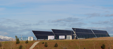 Foto Inauguration of an experimental photovoltaic plant in Miñano (Álava) for R&D in renewable energies